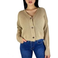 Worldclassca Strickjacke Worldclassca Damen Strickjacke Cardigan mit Knopfleiste Strick Winter flauschig warm Pullover Pulli Neu von Worldclassca