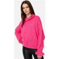 Worldclassca Strickpullover Worldclassca Oversize Damen Strickpullover Oberteil Rüschen Pullover von Worldclassca