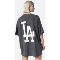 Worldclassca T-Shirt Worldclassca Oversized T-SHIRT LA Print Washed Tee Sommer Oberteil Neu von Worldclassca