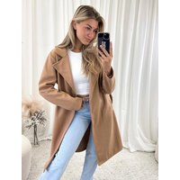 Worldclassca Trenchcoat Worldclassca Damen TRENCHCOAT mit Gürtel Reverskragen langer Mantel von Worldclassca