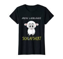 Lieblings Schlafshirt Pyjama Nachthemd Mit Niedlichem Schaf T-Shirt von Wortspiel Lustige Tiermotive für Schafliebhaber