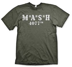 Wotan Textil M.A.S.H 4077 - Tshirt, Oliv, M von Wotan Textil