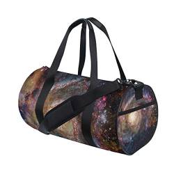 WowPrint Sporttasche Galaxy Nebula Cloud Wasserdichte Handtasche Yoga Tasche Schultertasche Wochenendtasche Reisetasche Reisetasche für Erwachsene Männer Frauen Unisex, mehrfarbig, Einheitsgröße von WowPrint