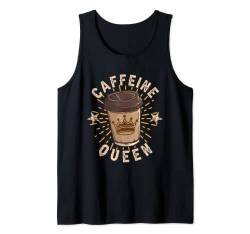 Coffein Queen Coffee Bean Brewed Drink Coffee Lover Women Tank Top von Wowsome!