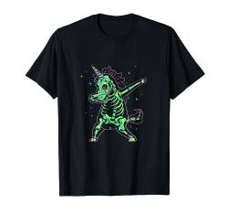Dabbing Unicorn Skeleton Halloween Costume Dab Hip Hop X-Ray T-Shirt von Wowsome!