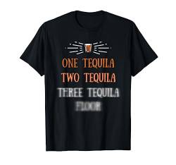 Lustiges Trinken Tequila Shirt Alkohol Tequila Liebhaber Trinker T-Shirt von Wowsome!
