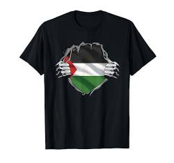 Palästina Hemd Palästinensische Flagge Arabische Wurzeln Erbe DNA T-Shirt von Wowsome!