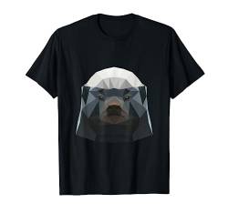 Süßer Polygonaler Honigdachs-Liebhaber T-Shirt von Wowsome!