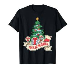 Feliz Natal Merry Christmas auf Portugiesisch T-Shirt von Wowtastic!