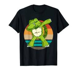 Lustige Schildkröte Dabbing Niedliche Schildkröten Vintage T-Shirt von Wowtastic!