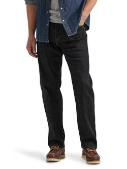 Wrangler Authentics Herren Big & Tall Comfort Flex Waist Relaxed Fit Jeans, Dunkles Denim, 46W / 32L von Wrangler Authentics