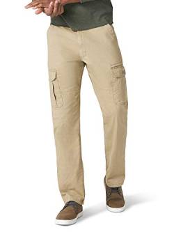 Wrangler Authentics Herren Cargohose mit lockerer Passform Lässige Hose, Ulmenholz, 32W / 32L von Wrangler Authentics