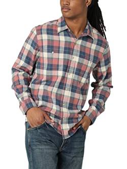Wrangler Authentics Herren Cloud Flanellhemd Hemd mit Button-Down-Kragen, Verdorbene Rose, Groß von Wrangler Authentics