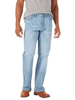 Wrangler Authentics Herren Relaxed Fit Boot Cut Jeans, Duncan, 33W / 30L von Wrangler Authentics