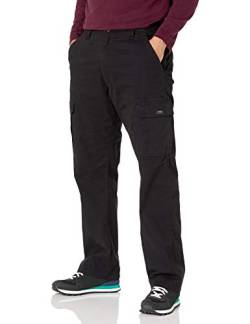 Wrangler Authentics Herren Stretch-Cargo Lässige Hose, schwarz, 38W / 32L von Wrangler Authentics