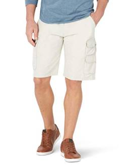 Wrangler Authentics Herren Stretch Twill Cargo Shorts Cargohose, Pelikan, 50 DE/Kurz von Wrangler Authentics