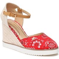 Wrangler Espadrilles Isla WL21621A Bandana Red 883 Espadrille von Wrangler