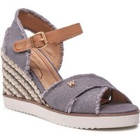 Wrangler Espadrilles Maiorca Cross WL21700A Grey/Silver 441 Espadrille von Wrangler