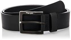 Wrangler Herren, Gürtel, Kabel Buckle, Schwarz (BLACK 100), 115 von Wrangler