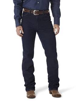 Wrangler Herren Cowboy Cut Slim Fit Stretch Boot Cut Jeans, Navy Stretch, 31W / 34L von Wrangler