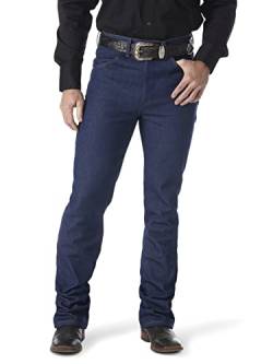 Wrangler Herren Cowboy Cut Slim Fit Traditioneller Boot Cut Jeans, Marineblau, 29W / 30L von Wrangler