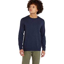 Wrangler Herren Crewneck Knit Sweatshirt, Blau (Navy 114), XXX-Large (Herstellergröße: 3XL) von Wrangler