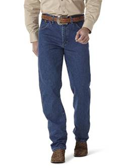 Wrangler Herren George Strait Cowboy Cut Relaxed Fit Jeans, Stonewashed, 37W / 36L von Wrangler