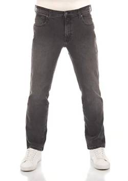 Wrangler Herren Jeans Regular Fit Texas Stretch Hose Grau Authentic Straight Jeanshose Denim Hose Baumwolle Grey w31, Farbe: Super Grey, Größe: 31W / 32L von Wrangler