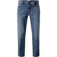 Wrangler Herren Jeans blau Baumwoll-Stretch Slim Fit von Wrangler