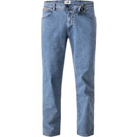 Wrangler Herren Jeans blau Baumwoll-Stretch Straight Fit von Wrangler