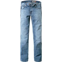 Wrangler Herren Jeans blau Baumwoll-Stretch von Wrangler