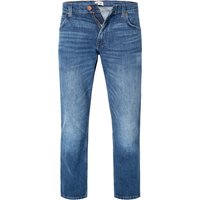 Wrangler Herren Jeans blau Baumwoll-Stretch von Wrangler