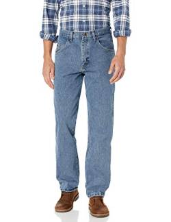 Wrangler Herren Jeanshose Rugged Wear Relaxed Fit - grau - 38W / 30L von Wrangler