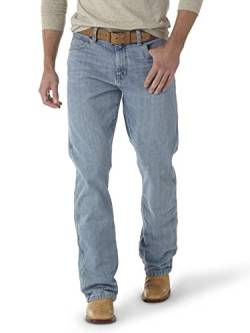 Wrangler Herren Retro Relaxed Fit Boot Cut Jeans, Crest, 35W / 32L von Wrangler