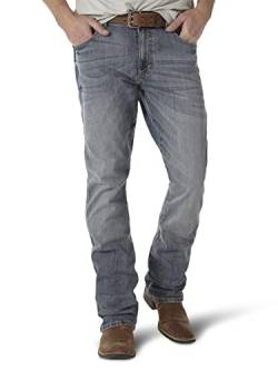Wrangler Herren Retro Slim Fit Boot Cut Jeans, Greeley, 33W / 36L von Wrangler