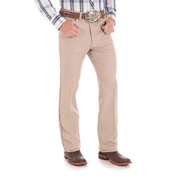 Wrangler Herren Riesenkleid Wrancher Jeans - Beige - 44W / 30L von Wrangler