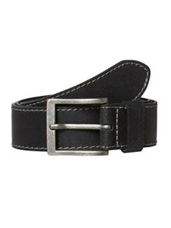 Wrangler Herren Stitched Belt, Schwarz (Black), 110 von Wrangler
