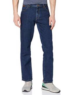 Wrangler Herren Texas Low Stretch Straight Jeans, Darkstone, 34W / 30L von Wrangler