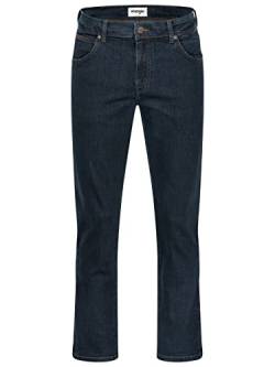 Wrangler Herren Texas Stretch Jeans Herrenjeans Regular Fit Authentic Straight (W31/L30, Blue Black) von Wrangler