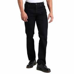Wrangler Herren Texas Tonal Straight Jeans, Black Overdye, 44W / 32L von Wrangler