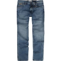 Wrangler Jeans - Texas Slim The Marverick - W30L32 bis W38L34 - für Männer - Größe W30L32 - blau von Wrangler