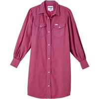 Wrangler Kurzes Kleid - Barbie Shirt Dress - XS bis M - für Damen - Größe S - pink von Wrangler