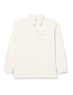 Wrangler Men's 1 Pocket Shirt, White, XX-Large von Wrangler