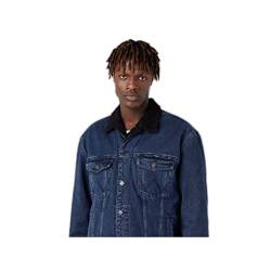 Wrangler Men's Antifit Sherpa Denim Jackets, Moon Shine, Large von Wrangler