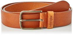 Wrangler Men's Rugged Belt, Cognac, W85 / L00 von Wrangler