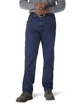 Wrangler Men's relaxed jeans, Antique Indigo, 34W 32L UK von Wrangler