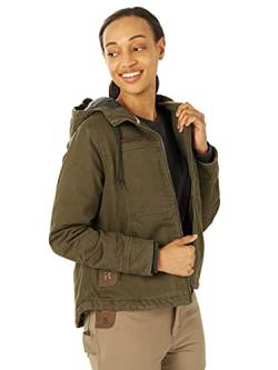 Wrangler Riggs Workwear Damen Tough Layers Canvas Work Jacket Jacke, olivgrün, XX-Large von Wrangler