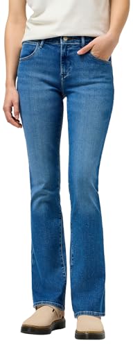 Wrangler Women's Bootcut Raven Jeans, Black, W26 / L32 von Wrangler