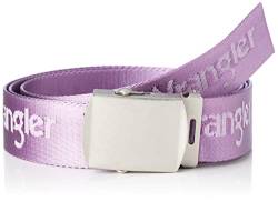 Wrangler Women's Logo Webbing Belt, Orchid Mist, One Size von Wrangler