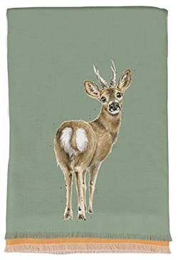 Wrendale Designs Winterschal und Geschenktüte - The Roe Deer von Wrendale Designs by Hannah Dale